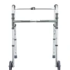 2 Wheel Aluminium Walker with Curved Handles - Image 2