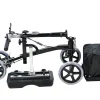4 Wheel Knee Rollator with Basket - Image 4