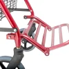 4 Wheel Rollator with Basket and Footrest - Large Wheels - Image 7