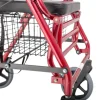 4 Wheel Rollator with Basket and Footrest - Large Wheels - Image 2