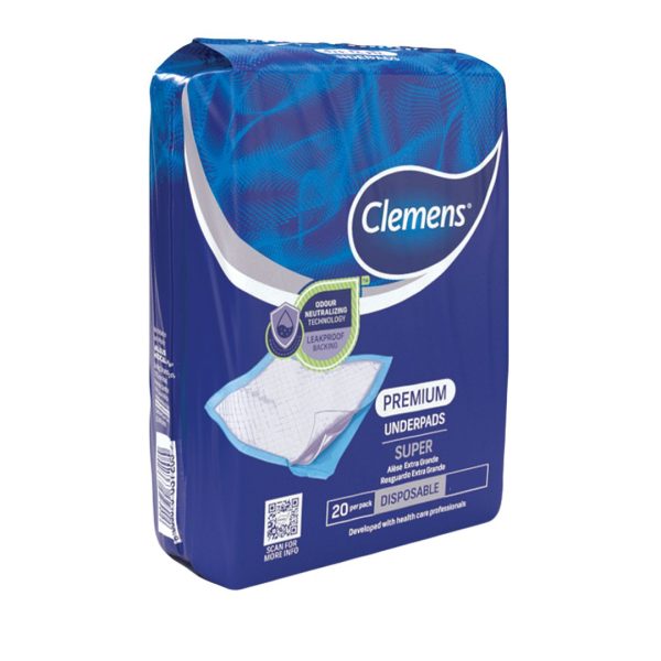 Clemens Underpads 60x90cm Pack