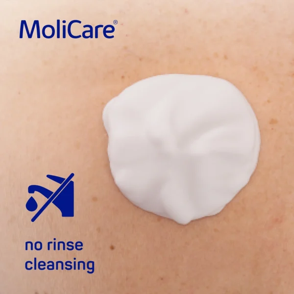 Molicare Skin Cleansing Foam - 400ml Bottle - Image 4