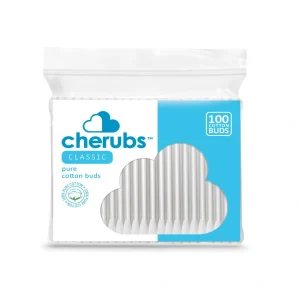 Cherubs Pure Cotton Buds Pack - 100 Buds